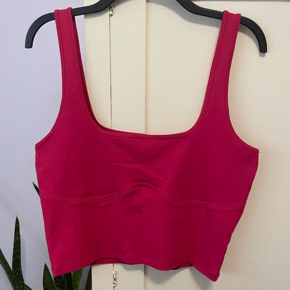Abercrombie & Fitch Hot Pink Crop